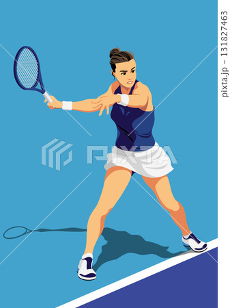 女子テニス選手 女子テニス選手 131827463