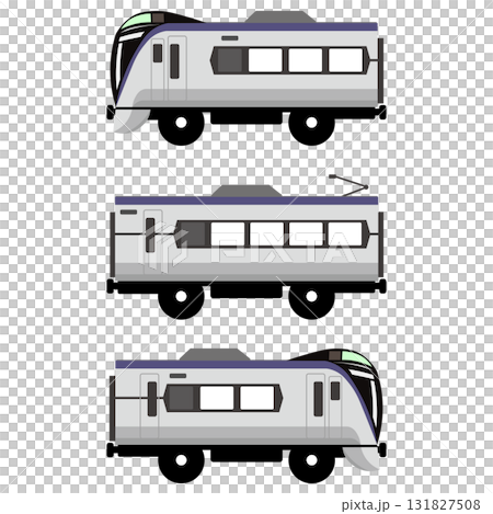 おもちゃ風のE353系電車3両セット(3・2・1号車) おもちゃ風のE353系電車3両セット(3・2・1号車) 131827508