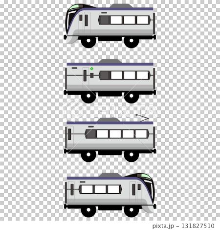 Toy-style E353 series train set of 4 cars (cars 12, 9, 7, and 4) Toy-style E353 series train set of 4 cars (cars 12, 9, 7, and 4) 131827510