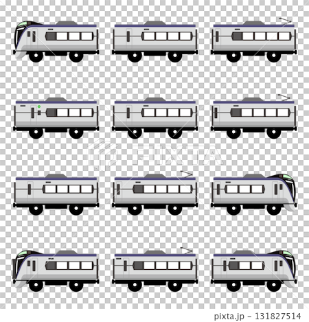 A 12-car set of toy-style E353 series trains 131827514