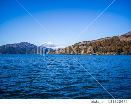 芦ノ湖から見た富士山 芦ノ湖から見た富士山 131828473