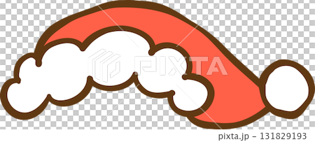 Cartoon Santa Hat Illustration Cartoon Santa Hat Illustration 131829193