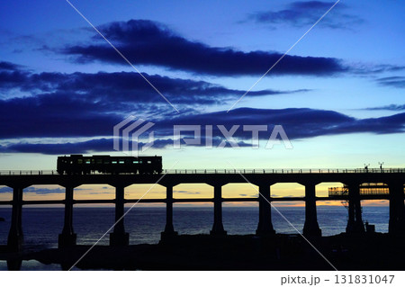 惣郷川架橋　電車　列車611- 131831047