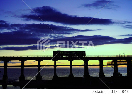 惣郷川架橋　電車　列車617+- 131831048