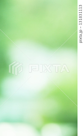 グリーンのボケ　背景素材 131831113
