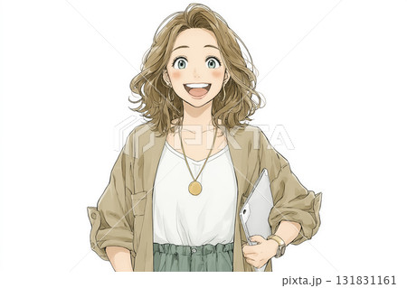 美優シリーズ：AI画像編集を担当する若い女性 131831161