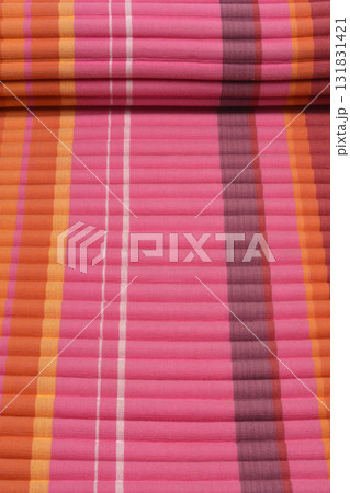 Pink Striped Beach Mat Pink Striped Beach Mat 131831421