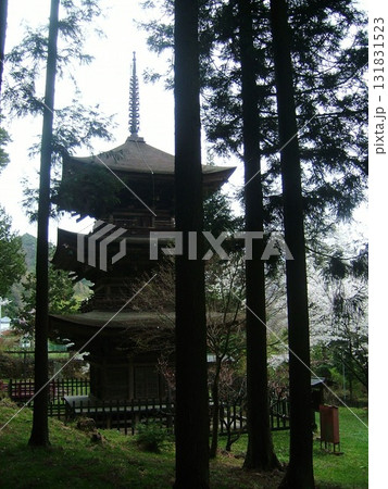 新海三社神社の三重塔 新海三社神社の三重塔 131831523