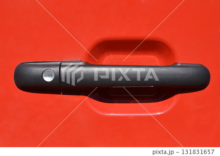 Car Door Handle Close-up Car Door Handle Close-up 131831657
