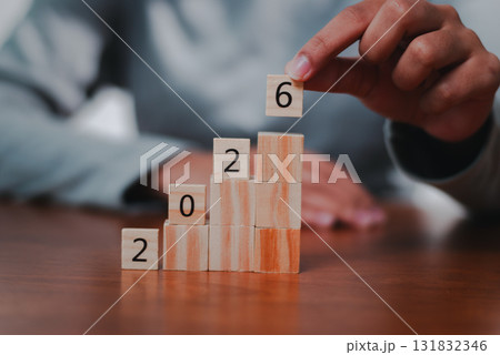Business growth measurement scaling success a competitive market business strategy workspace close-up progress tracking 131832346