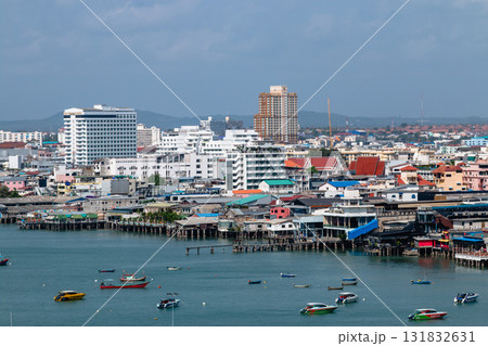 Exploring coastal urban life pattaya thailand cityscape daytime aerial view vibrant culture Exploring coastal urban life pattaya thailand cityscape daytime aerial view vibrant culture 131832631