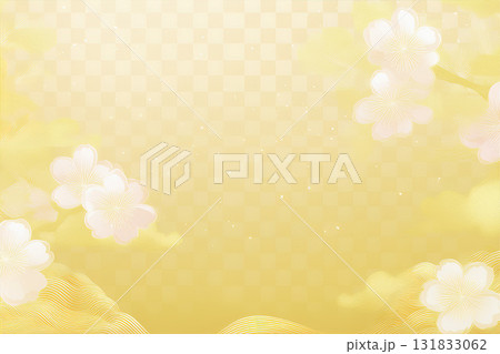 金ベースの背景素材 131833062
