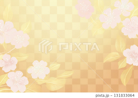 金ベースの背景素材 131833064