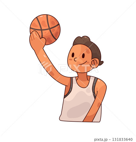 illustration of basketball player 131833640