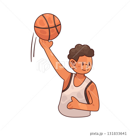 illustration of basketball player 131833641