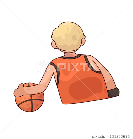 illustration of basketball player 131833656