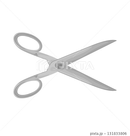Illustration of scissors  131833806