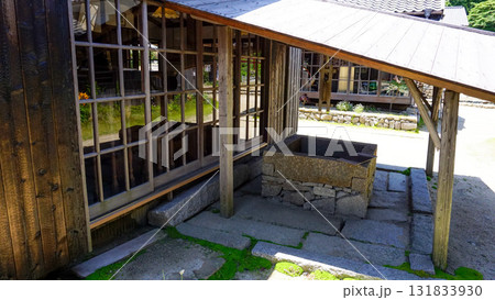 日本の古い漁師村の風景 131833930