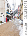 冬化粧した湯原温泉街 131834071
