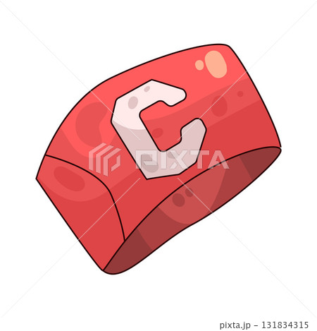 illustration of Captain Armband illustration of Captain Armband 131834315