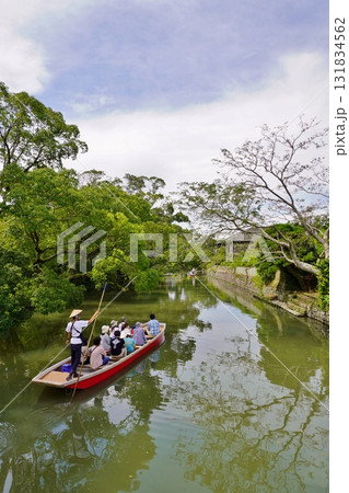 柳川川下り 御花・松濤園の外堀をゆ 柳川川下り 御花・松濤園の外堀をゆ 131834562