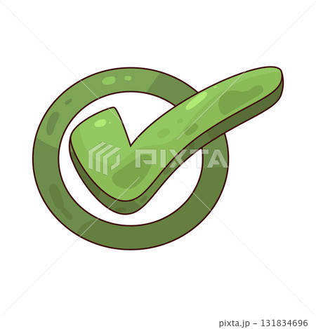 illustration of Green Tick illustration of Green Tick 131834696