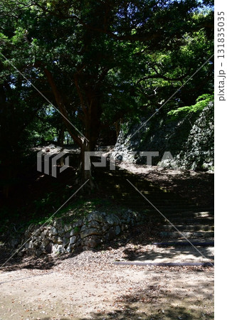 浜田城129 三の丸石垣 131835035