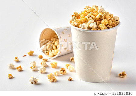 Take a break. A glass of delicious popcorn. Take a break. A glass of delicious popcorn. 131835830