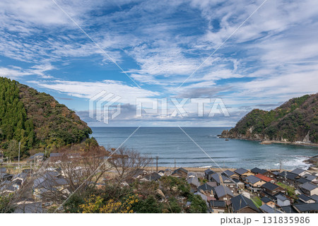 冬の日本海 余部の海 冬の日本海 余部の海 131835986