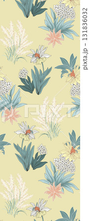 Assorted Handpainted Floral And Nature Patterned Decorative Paper Collection 131836032