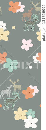 Assorted Handpainted Floral And Nature Patterned Decorative Paper Collection 131836096