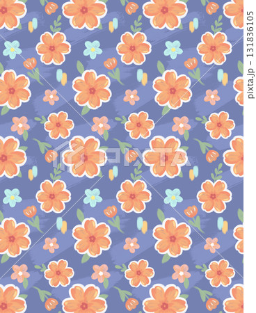 Assorted Handpainted Floral And Nature Patterned Decorative Paper Collection 131836105