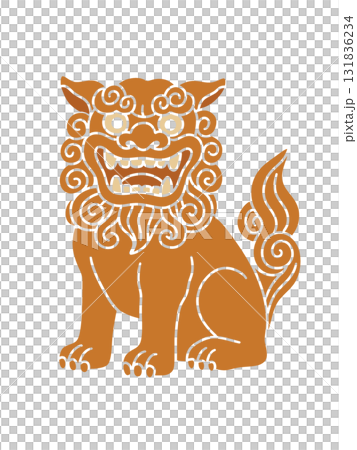 簡單的風獅爺插圖 簡單的風獅爺插圖 131836234