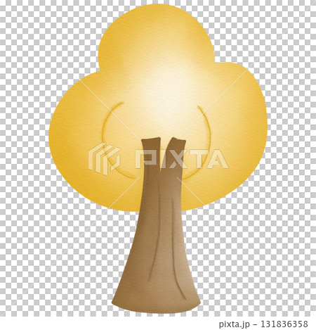 Tree plant hand drawn illustration Tree plant hand drawn illustration 131836358