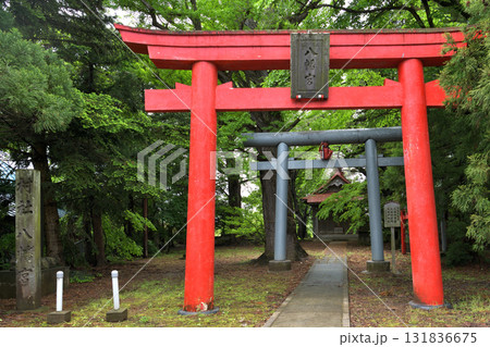 青森県北津軽郡板柳町 鳥居の鬼コ 八幡宮 青森県北津軽郡板柳町 鳥居の鬼コ 八幡宮 131836675