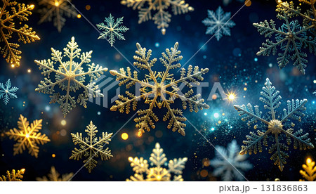 雪の結晶の壁紙 131836863