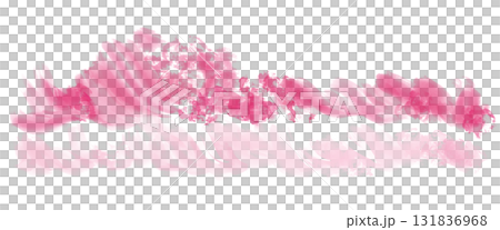 Raised pink cream texture illustration Raised pink cream texture illustration 131836968