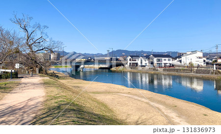 日田市、亀山公園周辺の景色 131836973