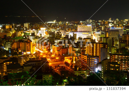 鹿児島夜景・市内中心街を望む 鹿児島夜景・市内中心街を望む 131837394