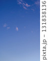 冬の空　青空と夕焼け雲　横浜 131838136