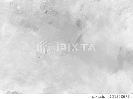 薄いグレーのブラシストロークによる抽象的なテクスチャ背景 131838678