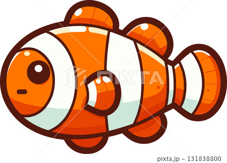 カクレクマノミのイラスト 131838800