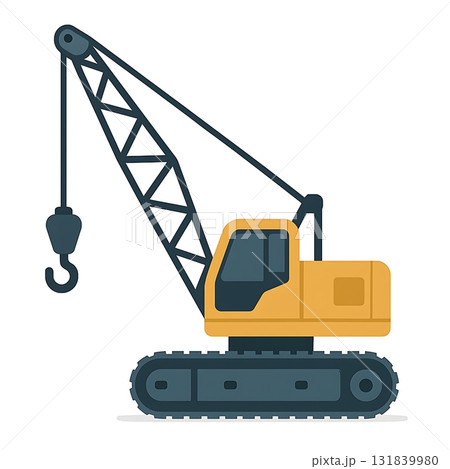クレーン車　クローラークレーン 131839980