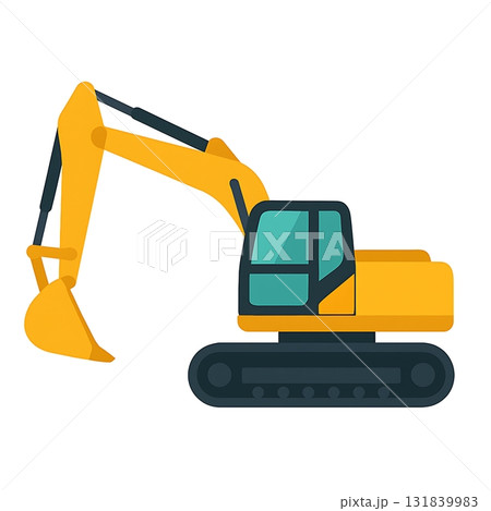 ショベルカー　油圧ショベル 131839983