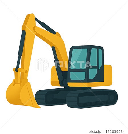 ショベルカー　油圧ショベル 131839984