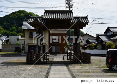 七尾城057 大手門（医光寺総門） 131840333