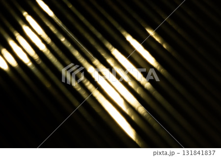 ゴールドカラー系メタリックイメージのキラキラ背景素材 131841837