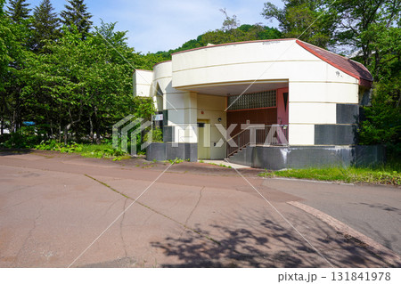 夕張石炭博物館にある廃トイレ 131841978