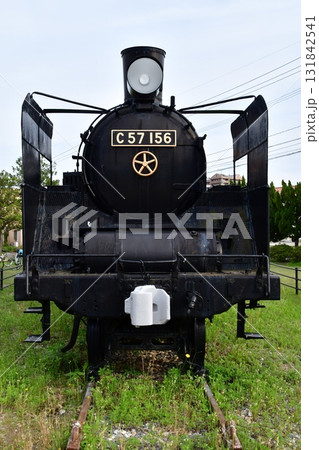 蒸気機関車C57(益田駅)04 蒸気機関車C57(益田駅)04 131842541
