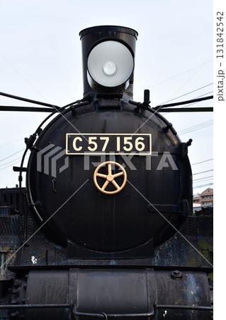 蒸気機関車C57(益田駅)03 蒸気機関車C57(益田駅)03 131842542